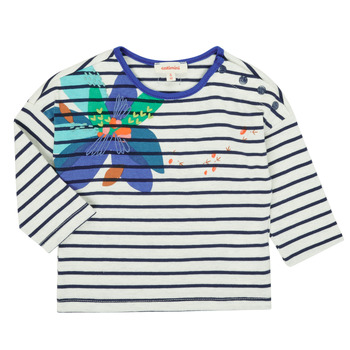 Clothing Girl Long sleeved tee-shirts Catimini CR10123-12 Multicolour