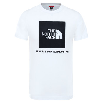 Clothing Children Short-sleeved t-shirts The North Face BOX TEE SUMMIT White