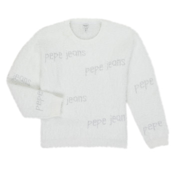 Clothing Girl Jumpers Pepe jeans AUDREY White