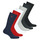 Shoe accessories Sports socks Polo Ralph Lauren ASX110 6 PACK COTTON Black / Red / Marine / Grey / White