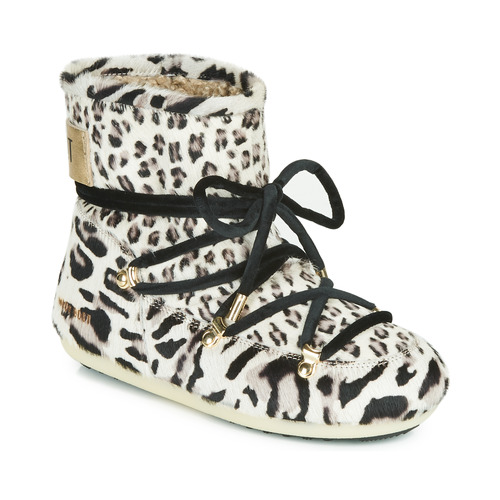 Shoes Women Snow boots Moon Boot DARK SIDE LOW ANIMAL Leopard