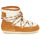 Shoes Women Snow boots Moon Boot DARK SIDE LOW SHEARLING Camel / White