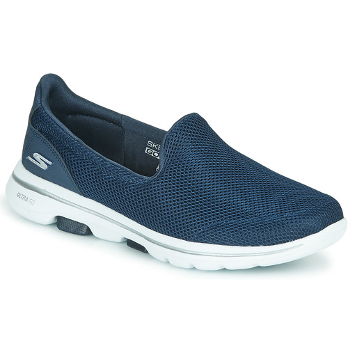 Shoes Women Slip-ons Skechers GO WALK 5 Blue