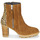 Shoes Women Ankle boots Philippe Morvan LOKS V1 VELOURS CAMEL/LEOP Brown / Leopard