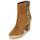 Shoes Women Ankle boots Philippe Morvan LOKS V1 VELOURS CAMEL/LEOP Brown / Leopard