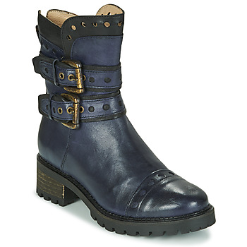 Shoes Women Mid boots Casta MERITA Blue / Black
