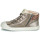 Shoes Girl Low top trainers Victoria HUELLAS METAL Silver