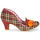 Shoes Women Heels Irregular Choice Kanjanka Burgundy