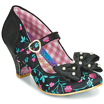 Shoes Women Heels Irregular Choice Snow Drop  black / White / pink