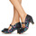 Shoes Women Heels Irregular Choice Snow Drop  black / White / pink