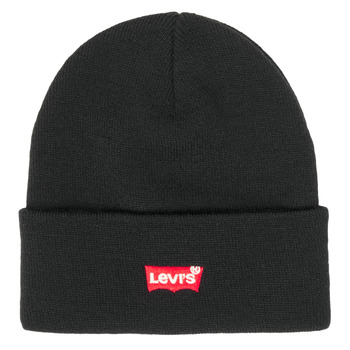 Clothes accessories Hats / Beanies / Bobble hats Levi's RED BATWING EMBROIDERED SLOUCHY BEANIE Black