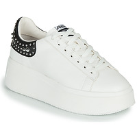 Shoes Women Low top trainers Ash MOBY STUDS White /  black