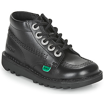Shoes Children Mid boots Kickers KICK HI ZIP  black