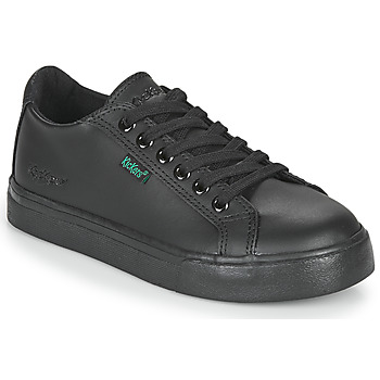 Shoes Children Low top trainers Kickers TOVNI LACER  black