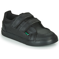Shoes Boy Low top trainers Kickers TOVNI TWIN VEL  black