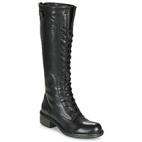 Shoes Women High boots Dream in Green NUCRE Black
