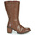 Shoes Women High boots Dream in Green NISCUIT Brown