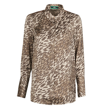 Clothing Women Tops / Blouses Guess VIVIAN Leopard