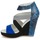 Shoes Women Sandals Serafini CARRY Black / Blue / Grey