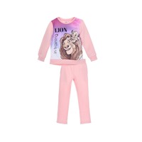 Clothing Girl Tracksuits TEAM HEROES  JOGGING  LION KING Pink