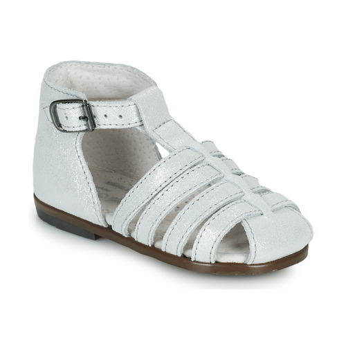 Shoes Girl Sandals Little Mary JULES Silver