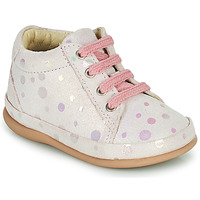 Shoes Girl Hi top trainers Little Mary GAMBARDE Pink