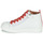 Shoes Girl Hi top trainers Little Mary SASHA (VE014) White / Red