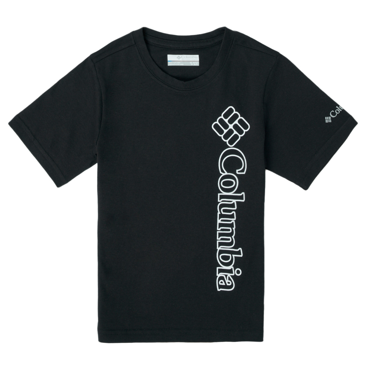 Clothing Boy Short-sleeved t-shirts Columbia HAPPY HILLS GRAPHIC Black