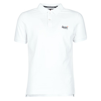 Clothing Men Short-sleeved t-shirts Superdry CLASSIC PIQUE S/S POLO White