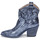 Shoes Women Ankle boots Fru.it 6901-376-BLUE Blue