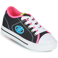 Shoes Girl Wheeled shoes Heelys CLASSIC X2 Black / Pink / Blue