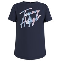 Clothing Girl Short-sleeved t-shirts Tommy Hilfiger KG0KG05870-C87 Marine