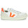 Shoes Low top trainers Veja V-10 White / Orange