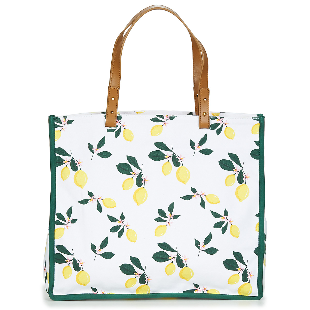 Bags Women Shopping Bags / Baskets Petite Mendigote CLEA LEMON White