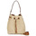 Bags Women Small shoulder bags Lauren Ralph Lauren DEBBY CROCHET STRAW Beige / Cognac