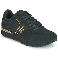 Shoes Men Low top trainers BOSS ARDICAL RUNN NYMX2 Black / Gold