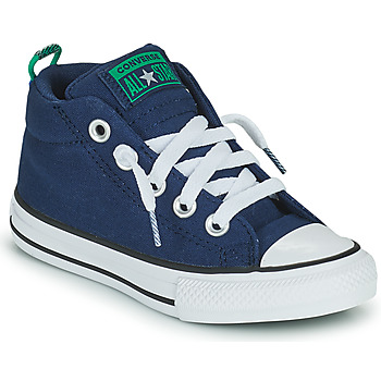 Shoes Children Hi top trainers Converse CHUCK TAYLOR ALL STAR STREET CANVAS COLOR MID Blue