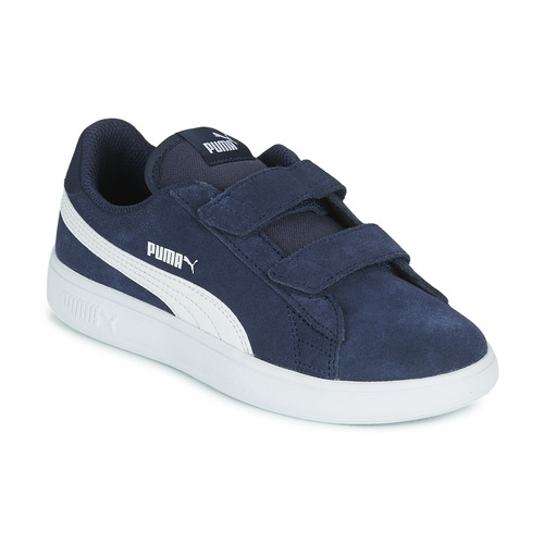 Shoes Boy Low top trainers Puma SMASH PS Blue