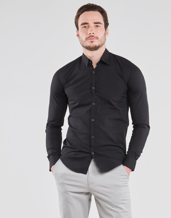 Clothing Men Long-sleeved shirts BOTD OMAN Black