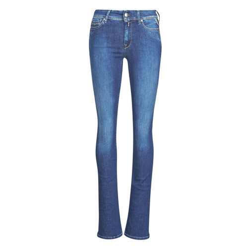 Clothing Women Bootcut jeans Replay LUZ Super / Light / Blue