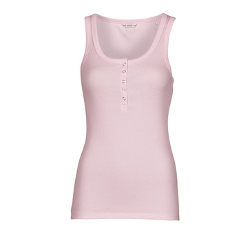 Clothing Women Tops / Sleeveless T-shirts Guess MILENA TANK TOP Pink / Clear