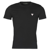 Clothing Men Short-sleeved t-shirts Guess CN SS CORE TEE Black