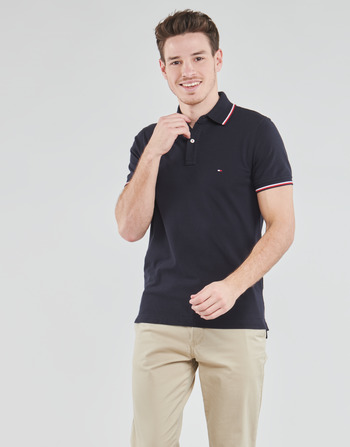 Tommy Hilfiger TOMMY TIPPED SLIM POLO Marine
