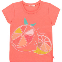 Clothing Girl Short-sleeved t-shirts Billieblush U15864-499 Pink