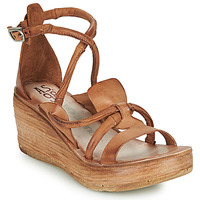 Shoes Women Sandals Airstep / A.S.98 NOA STRAP Camel