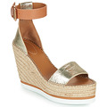 See by Chloé  GLYN  womens Espadrilles / Casual Shoes in Gold