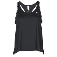Clothing Women Tops / Sleeveless T-shirts Under Armour UA KNOCKOUT TANK Black