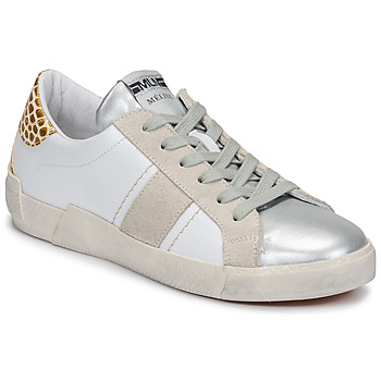 Shoes Women Low top trainers Meline NK1381 White / Beige