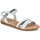 Shoes Girl Sandals Citrouille et Compagnie OBINOU White / Silver