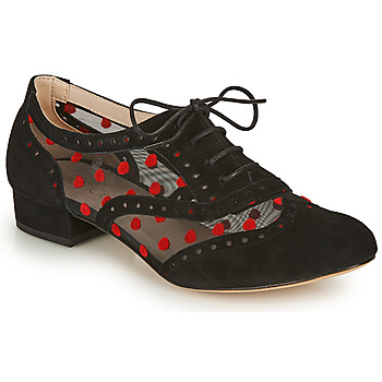 Shoes Women Brogues Fericelli ABIAJE Black / Red